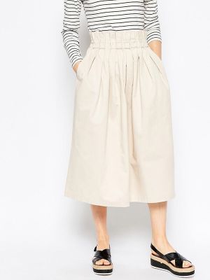 Tess cropped stretch-cloque top