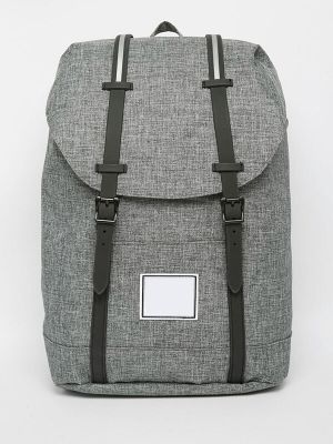 Denim Shell Top with Ruffle Front