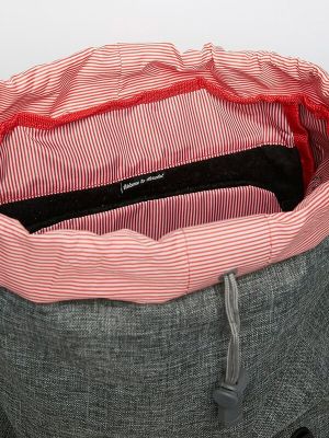 Denim Shell Top with Ruffle Front